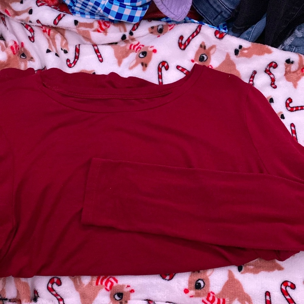 red long sleeve